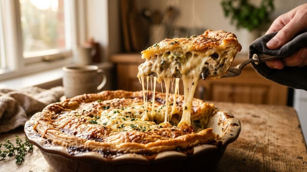 torta de frango rápida