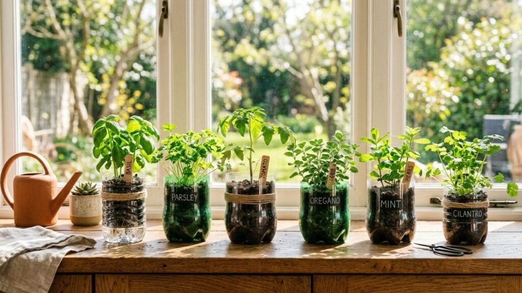 3 ideias para reaproveitar o fundo de uma garrafa de plástico em casa