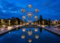 Atomium transforma a estrutura cristalina do ferro em monumento visitável