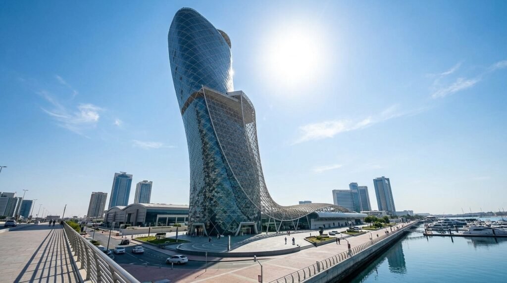 Capital Gate transforma inclinação extrema em estrutura estável