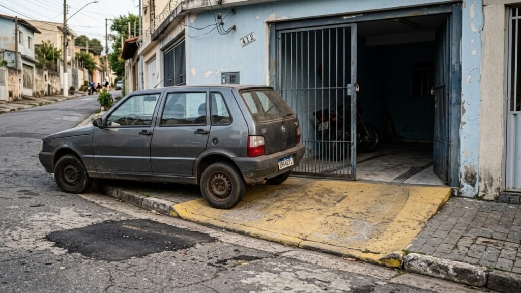 O fato de a rua ser pública não libera o motorista para bloquear o acesso de veículos