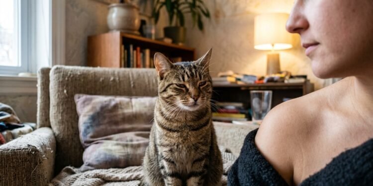 Como gatos respondem às piscadas lentas dos humanos