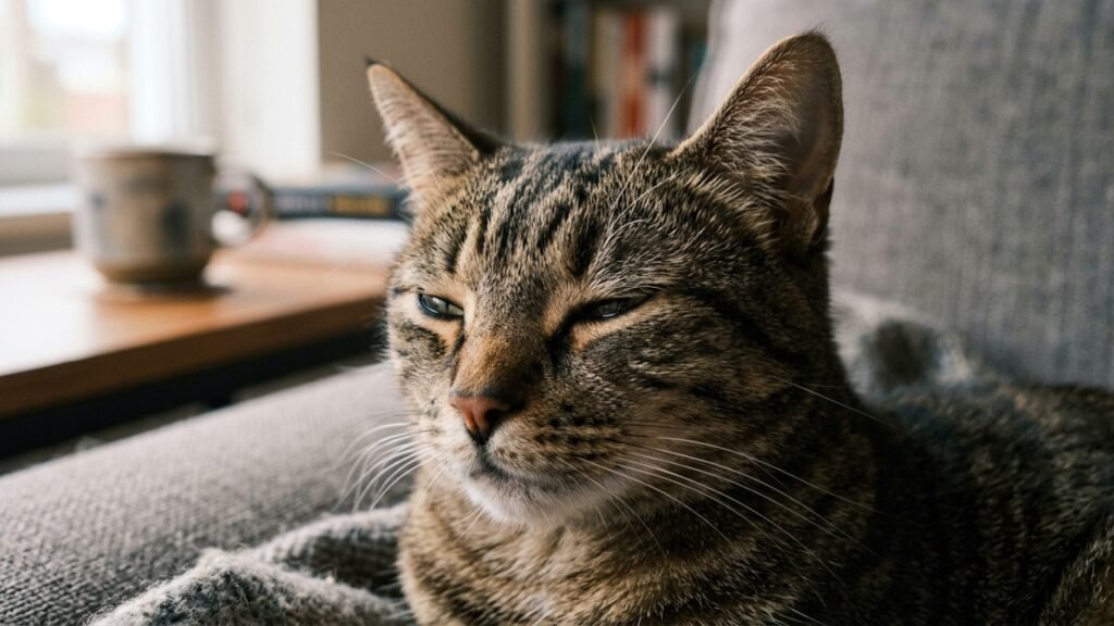 Como gatos respondem às piscadas lentas dos humanos