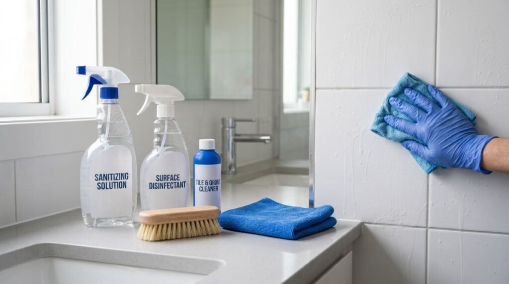 Os produtos adequados para a higienização do rejunte sem causar danos aos materiais