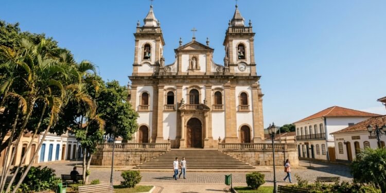 Campanha chama atenção pela catedral e pela arquitetura antiga //