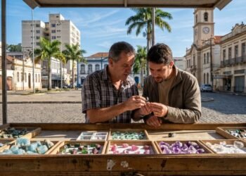 Teófilo Otoni, Minas Gerais, mantém forte tradição ligada às pedras preciosas //