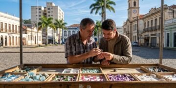 Teófilo Otoni, Minas Gerais, mantém forte tradição ligada às pedras preciosas //
