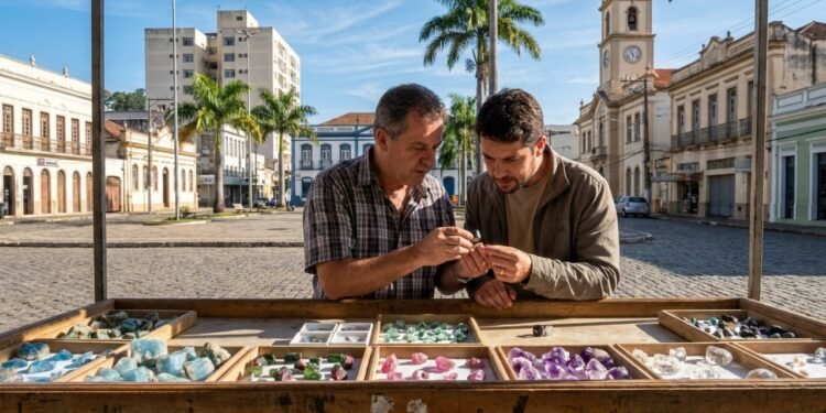 Teófilo Otoni, Minas Gerais, mantém forte tradição ligada às pedras preciosas //