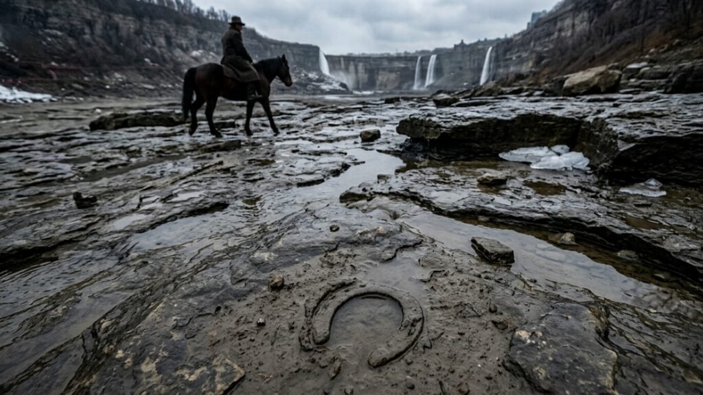 O dia em que as Cataratas do Niágara quase secaram