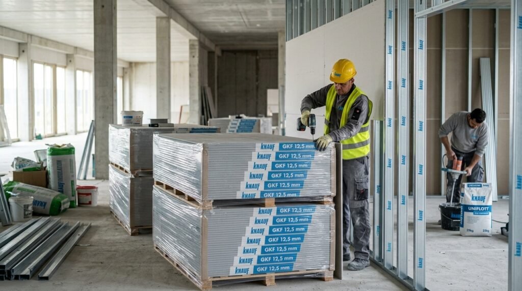 Chapa verde adapta o drywall aos ambientes sujeitos à umidade