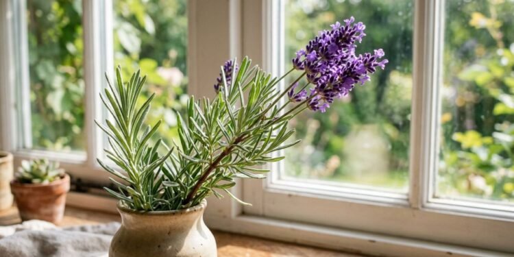 Cultivo adequado da lavanda-inglesa Lavandula angustifolia e a liberação de compostos aromáticos