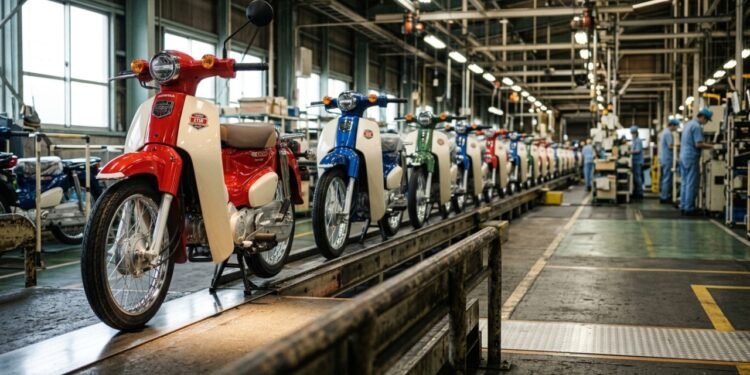 Honda Super Cub ultrapassou 100 milhões de unidades