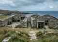 Casas neolíticas preservadas no Knap of Howar