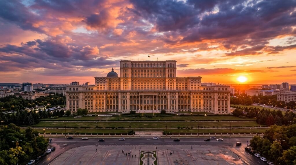 Palácio do Parlamento materializa a monumentalidade do regime de Ceaușescu
