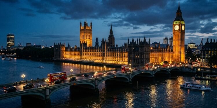 Palácio de Westminster funciona como uma pequena cidade parlamentar