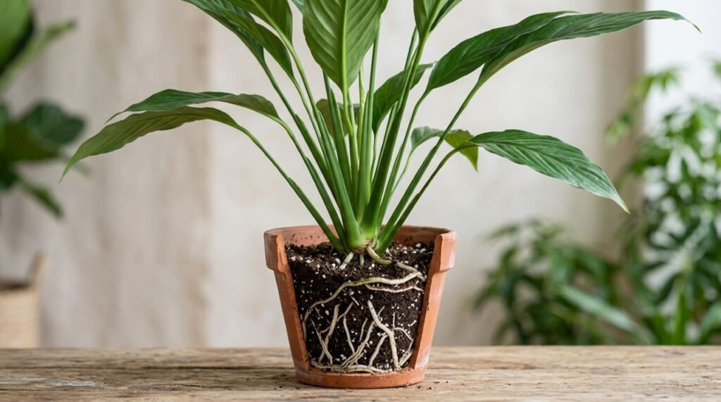 Aspectos botânicos do lírio-da-paz Spathiphyllum wallisii e a absorção de compostos orgânicos voláteis