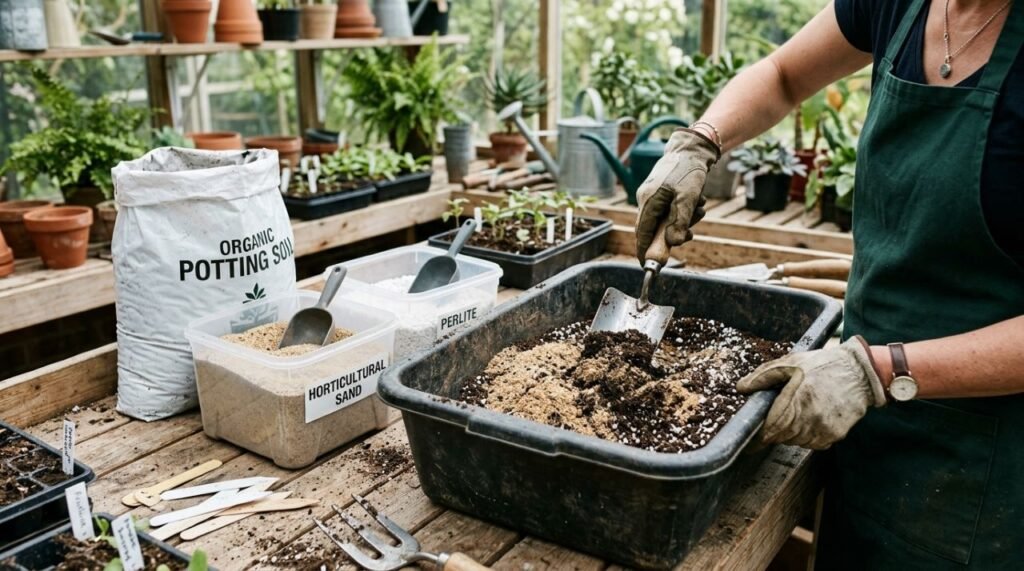 A combinação correta de elementos para garantir drenagem e aeração no cultivo