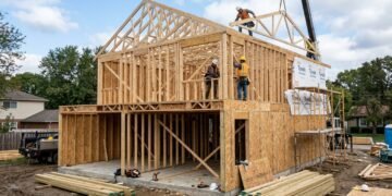 Construção de casas com o sistema Wood Frame
