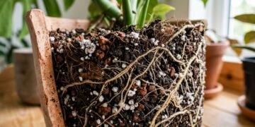 O impacto da compactação do solo na saúde das raízes em vasos