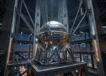 Esfera de aço reduz oscilações do Taipei 101
