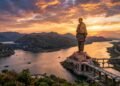 A engenharia monumental da Statue of Unity indiana