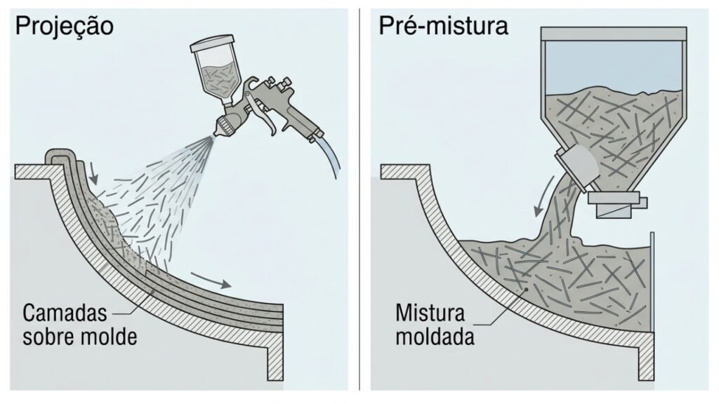 Como o GFRC cria painéis de concreto finos e leves