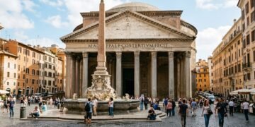 Cúpula do Pantheon de concreto sem aço há quase 1.900 anos