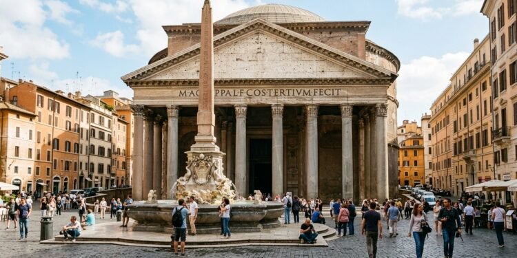 Cúpula do Pantheon de concreto sem aço há quase 1.900 anos