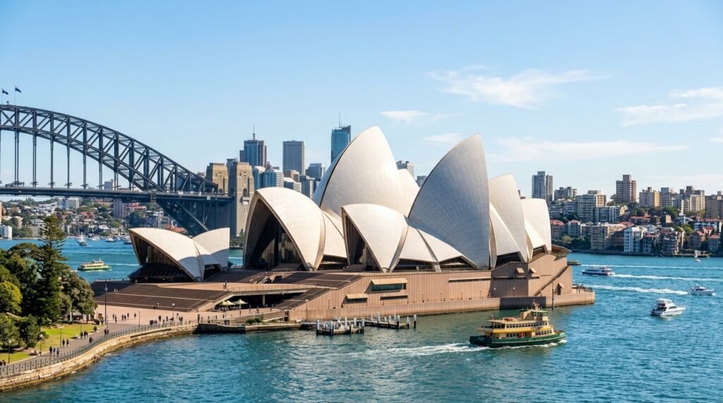 Telhado da Opera House de Sydney com mais de 1 milhão de peças