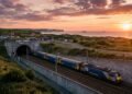 Eurotúnel atravessa o Canal da Mancha entre França e Reino Unido