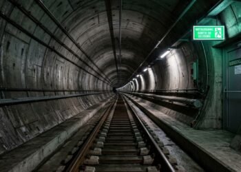 Túnel de Base de Gotardo cruza os Alpes suíços