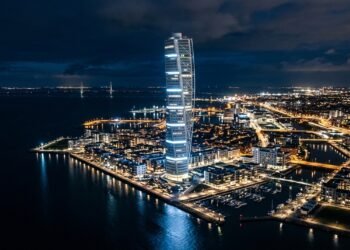 Estrutura torcida do Turning Torso