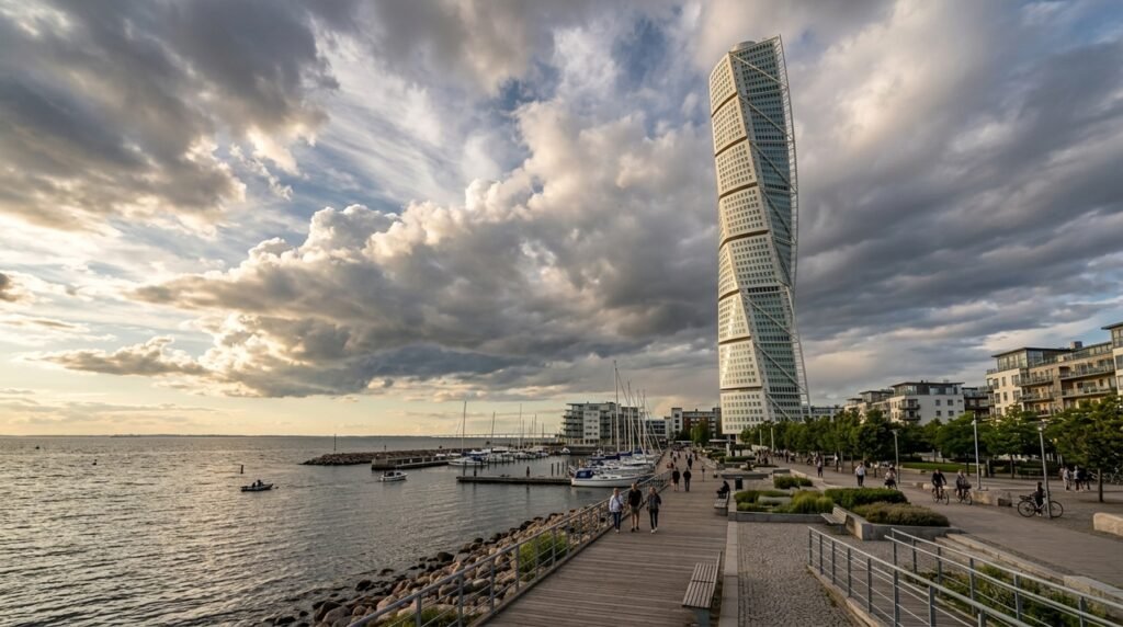 Estrutura torcida do Turning Torso
