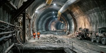 Encontro subterrâneo no Túnel de Base do Brenner