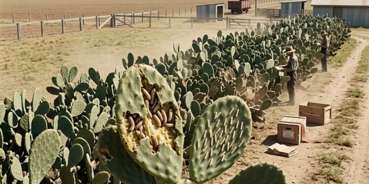 Mariposas usadas para controlar cactos na Austrália