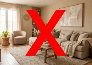 Adeus à casa toda bege: listras fortes, móveis curvos e detalhes divertidos ganham espaço na decoração de 2026