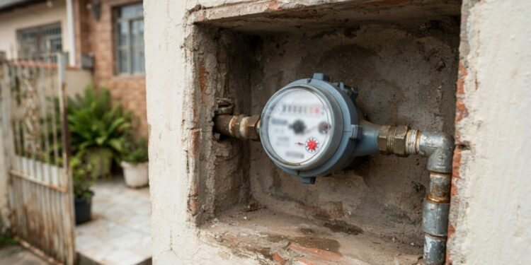 O hidrômetro pode denunciar uma perda de água que não deixa sinais visíveis dentro de casa
