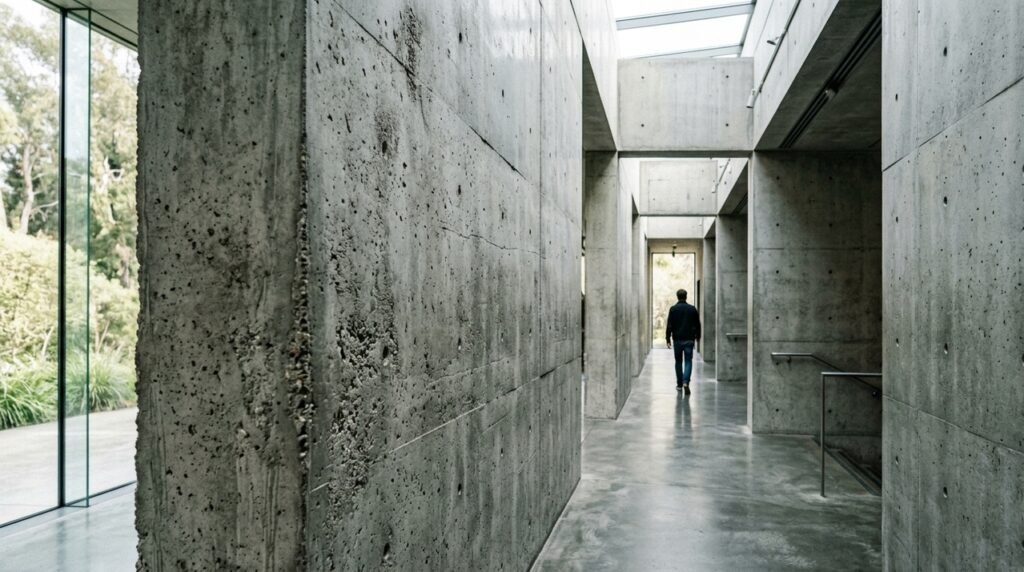 Paredes de concreto unem estrutura e vedação na obra