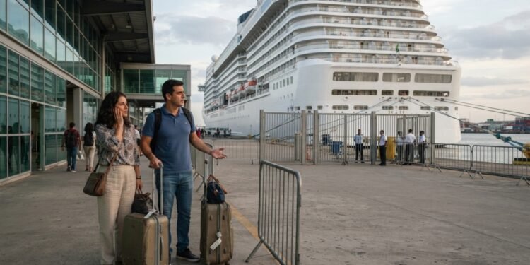 A família cumpriu o horário, mas uma informação ausente mudou completamente os planos da viagem