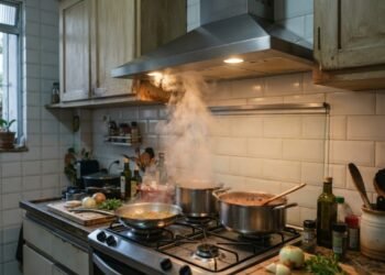 O tempo de funcionamento depois do preparo dos alimentos também entra na conta
