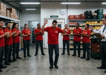 Uma dinâmica de motivação acabou ultrapassando o limite do respeito