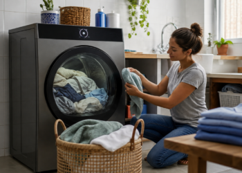 Adeus secadora ligada além da conta: sensor de umidade corta o ciclo quando a roupa já está seca