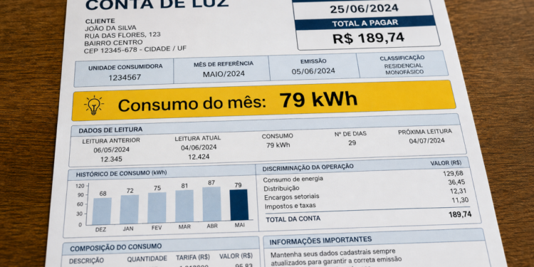 O benefício reduz a energia consumida, mas não apaga toda cobrança.