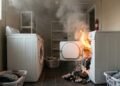 Fiapos presos no filtro e no duto podem bloquear a saída do ar quente