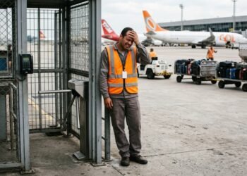 A saída sem aviso ocorreu durante um problema de saúde no aeroporto