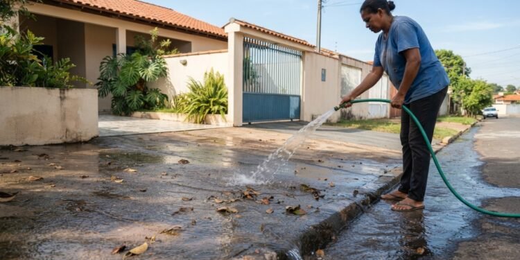 Poucos minutos por dia podem representar milhares de litros desperdiçados