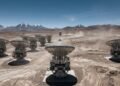 Como as 66 antenas do ALMA funcionam como um telescópio