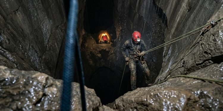 Expedição à caverna Veryovkina