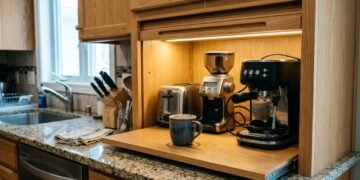 Appliance garage libera a bancada da cozinha