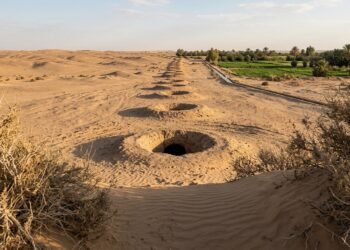 Como qanats persas levam água pelo deserto sem bombas